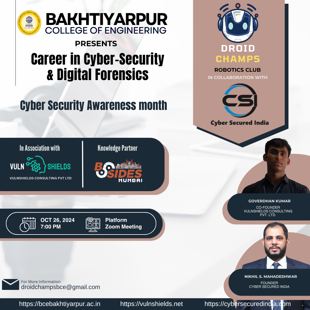 Poster - Bakhtiyarpur Awareness Drive