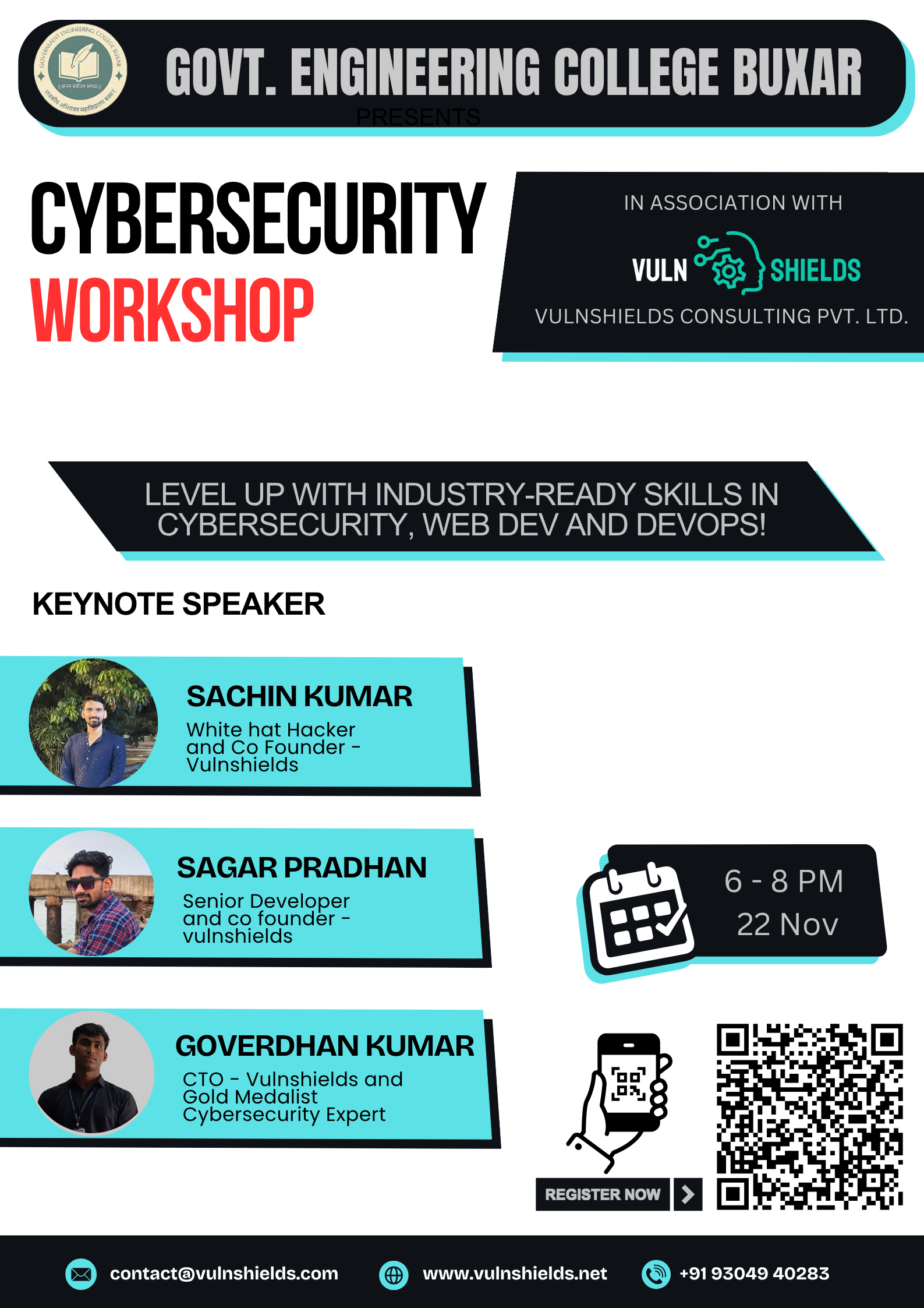 Poster - Buxar Cyber Workshop